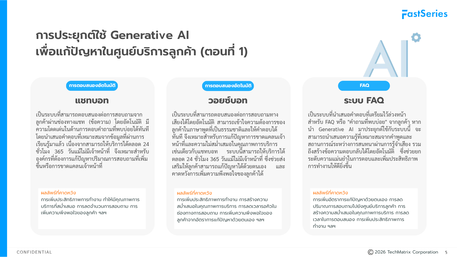 GenAI for Customer Service White Paper - Slide 6