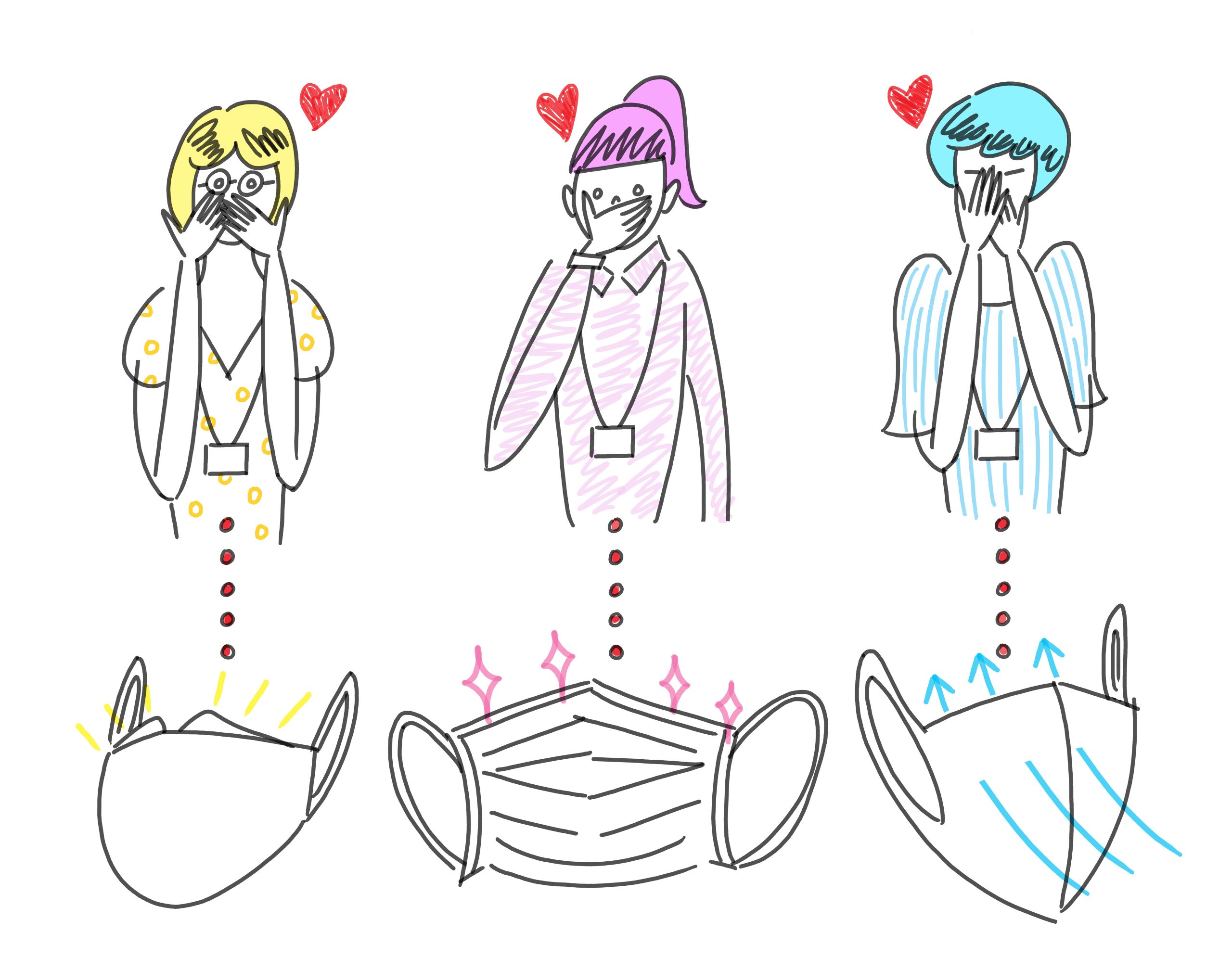 どんどん進化する「マスク」お気に入りを見つけて業務を快適にしよう