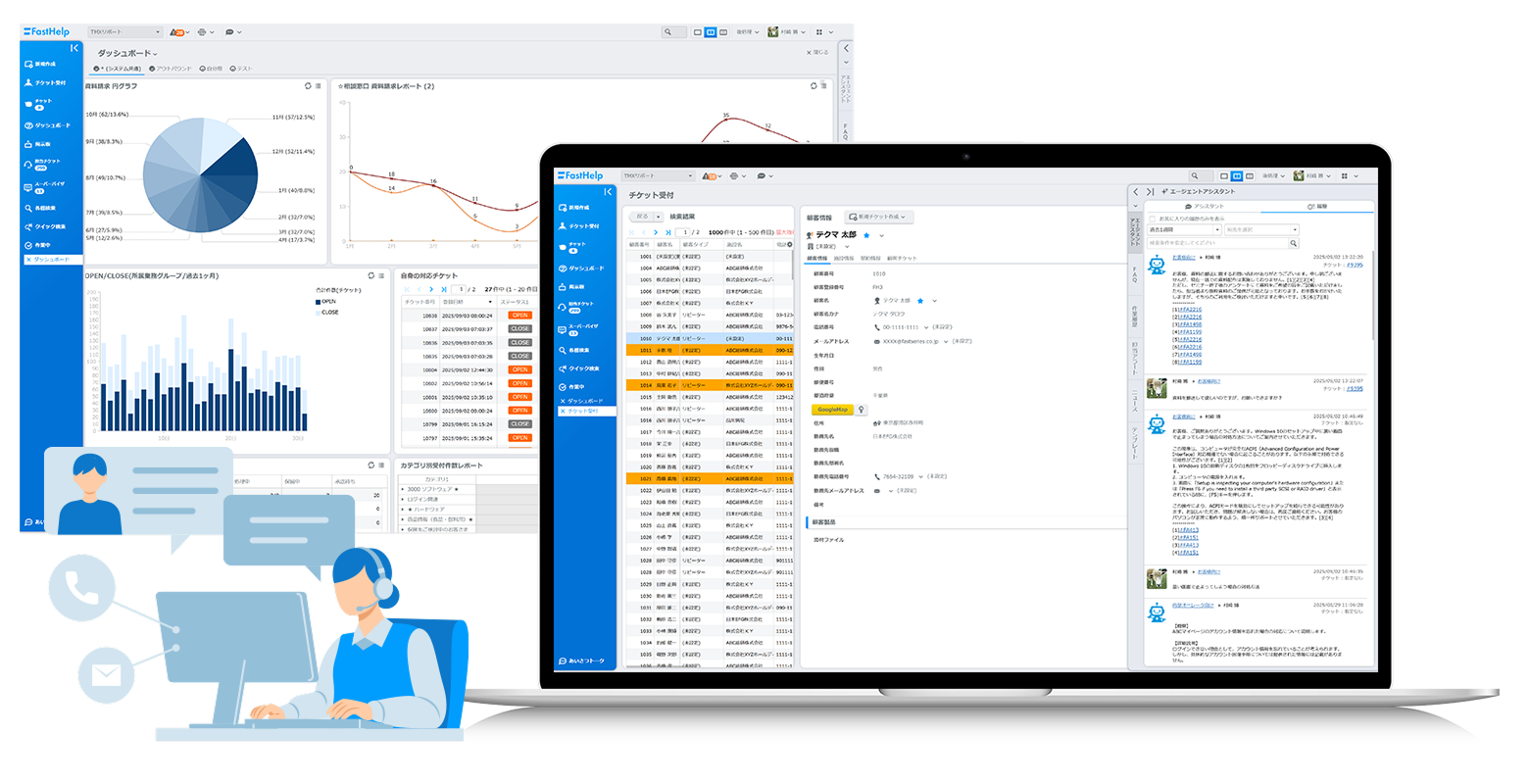 FastHelpのモックアップ