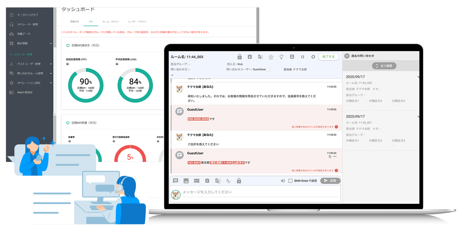 FastTextのモックアップ