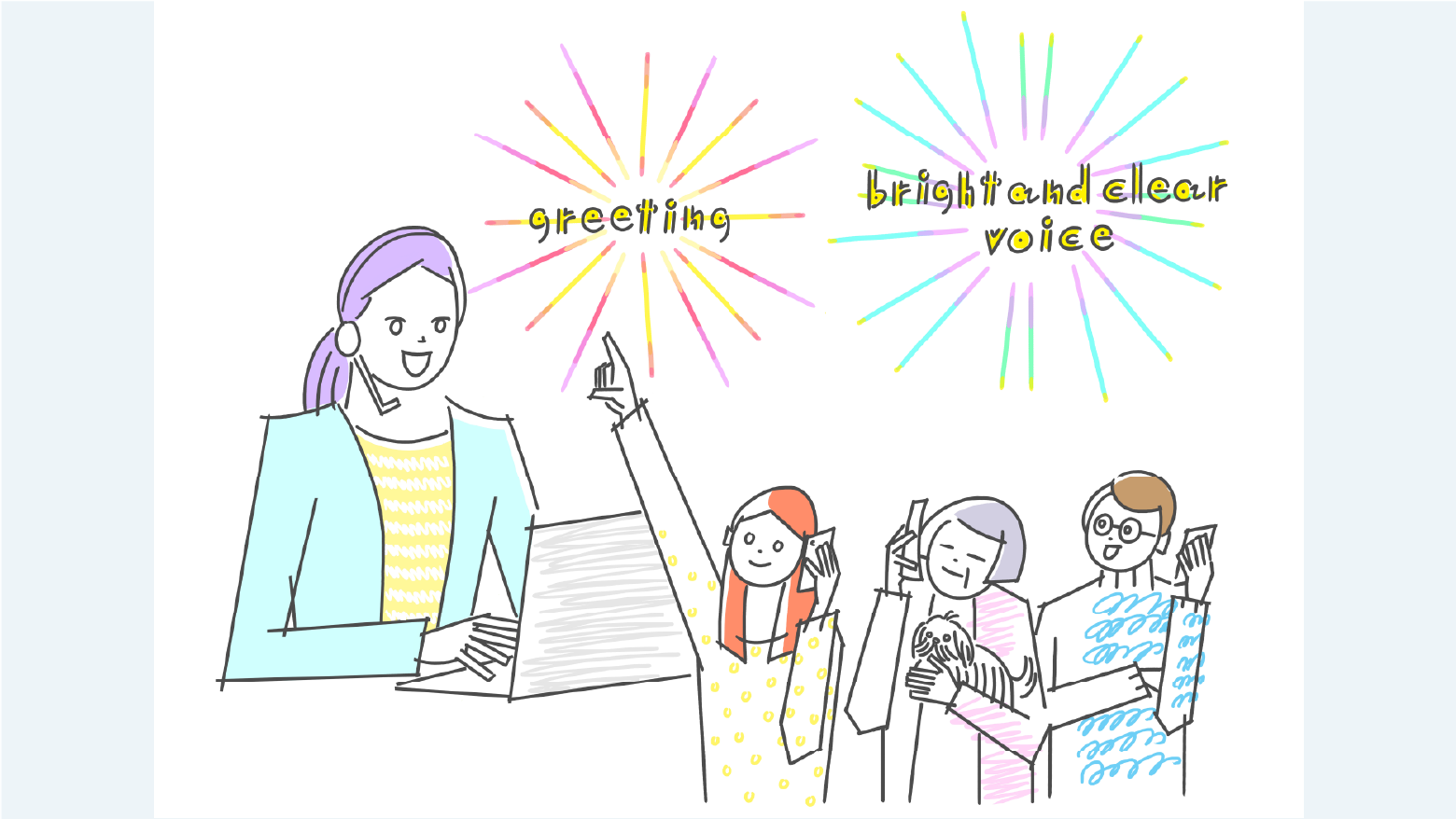 電話応対の好感度を上げる！あいさつの仕方と発声のポイント