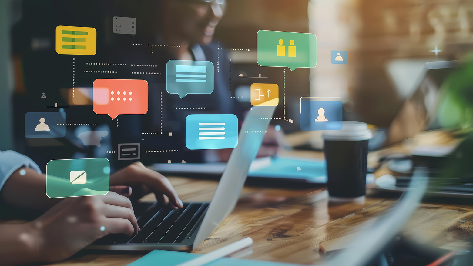 チャットシステムのおもな機能