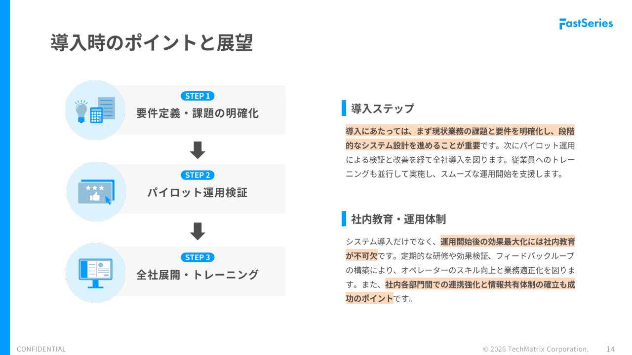 顧客満足度を最大化するCRM×CX戦略_コンタクトセンターの役割とFastSeriesの導入効果_テクマトリックス株式会社_14